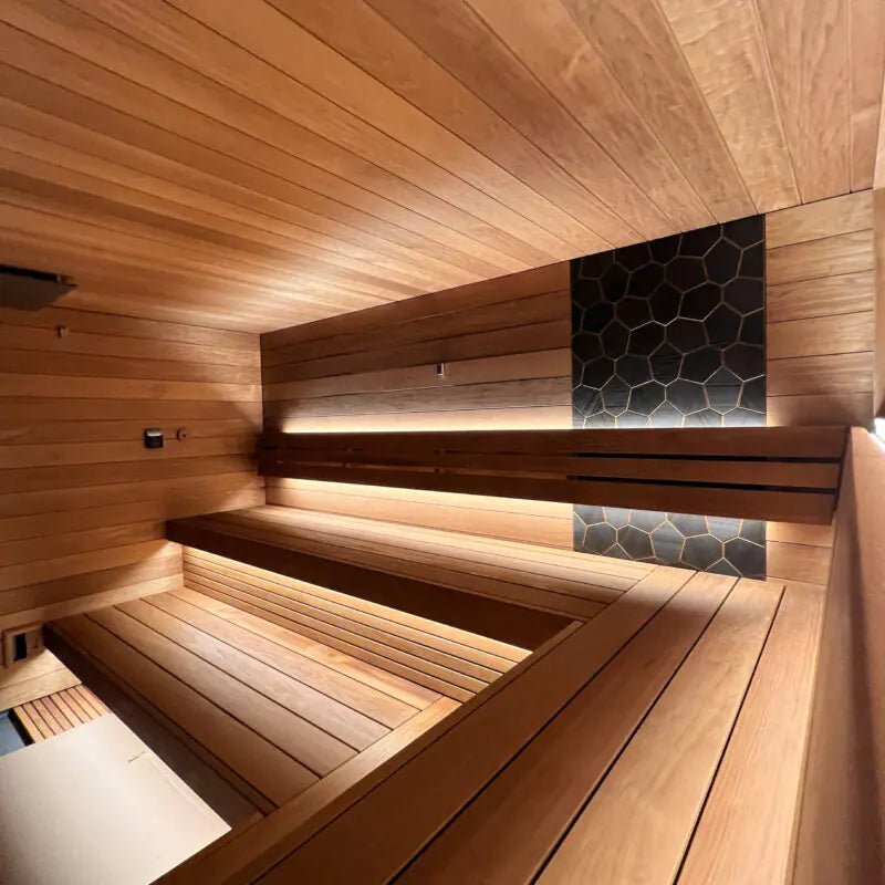 DecNord ROYAL Thermo Black Sauna Wood Panel