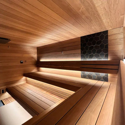 DecNord ROYAL Thermo Black Sauna Wood Panel