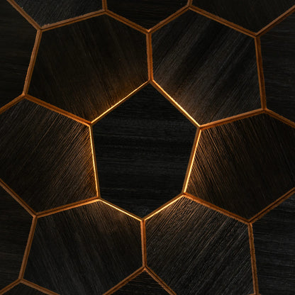 DecNord ROYAL Thermo Black Sauna Wood Panel